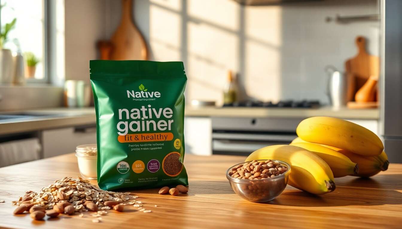 Native gainer fit&healthy : des prot&eacute;ines 100 % natives